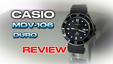 Casio MDV-106 Duro Watch Review - Module 2784 - Ep 86