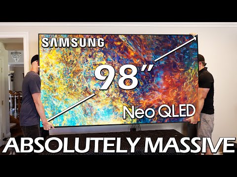 98" Samsung QLED TV - Absolutely Massive