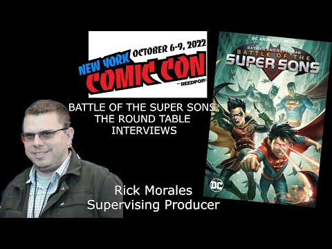 New York Comic Con: Battle Of The Super Sons Roundtable Interview - Rick Morales (Exec Producer)