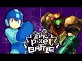 Samus vs megaman  epic pixel battle epb saison 1