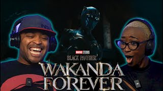 BLACK PANTHER: WAKANDA FOREVER | Official Trailer Reaction | Marvel Studios