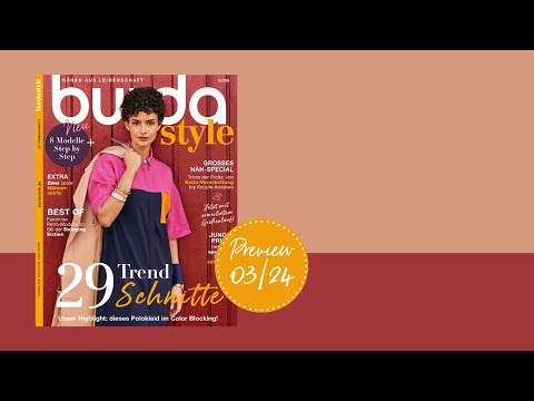 Einblick in die burda style #3/24