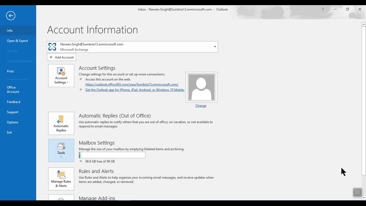 Outlook Outlook