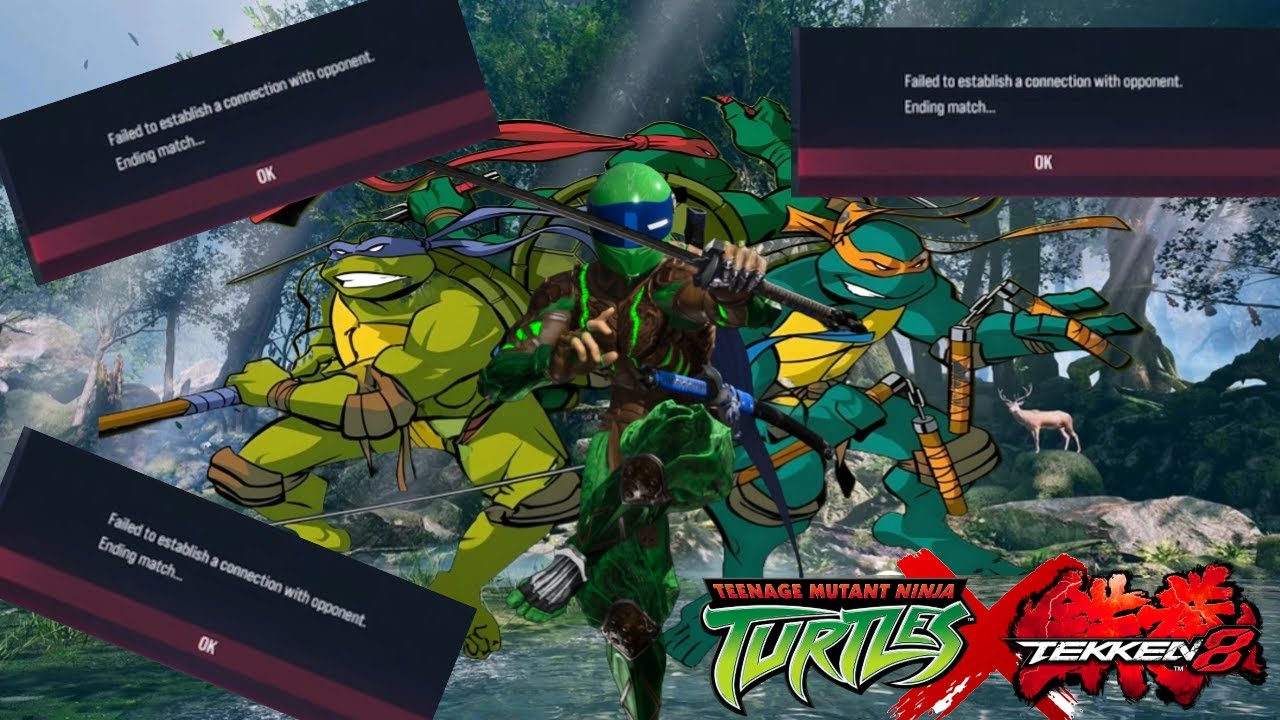 Leonardo is making EVERYONE rage quit in Tekken 8!!! TMNT meets TEKKEN