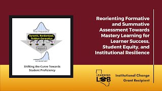 Reorienting Formative & Summative Assessment Towards Mastery Learning, Student Equity, & Resilience