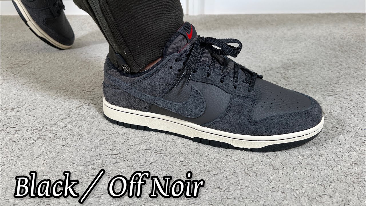 ★人気★【NIKE】★NIKE DUNK LOW RETRO PREMIU.M★24-30cm★ Nike Dunk Low Premium Medium Ash& Black Review& On foot