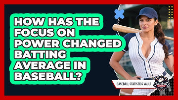 How Has The Focus On Power Changed Batting Average In Baseball? - Baseball Statistics Vault