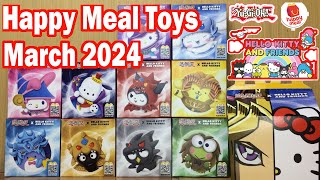 McDo March 2024 Happy Meal Sanrio x Yu-Gi-Oh! Unboxing