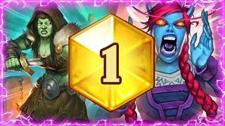 New Tech Card BREAKS Plague DK - Legend to Rank 1 - Hearthstone