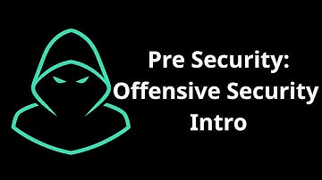 TryHackMe Pre Security: Offensive Security Intro