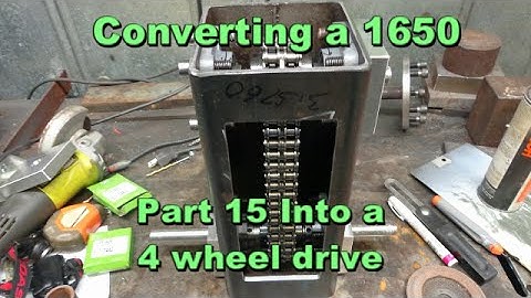 Building a 1650 Cub Cadet 4 wheel drive part 15