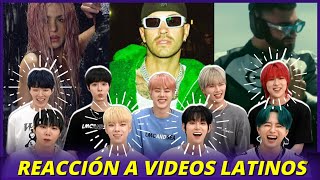 GRUPO DE KPOP REACCIONA A REGGAETON POR PRIMERA VEZ (Shakira, Feid, Manuel Turizo) | NINE.i