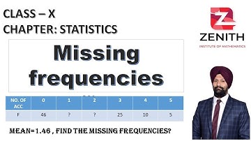 Q29. Find missing frequencies mean = 1.46