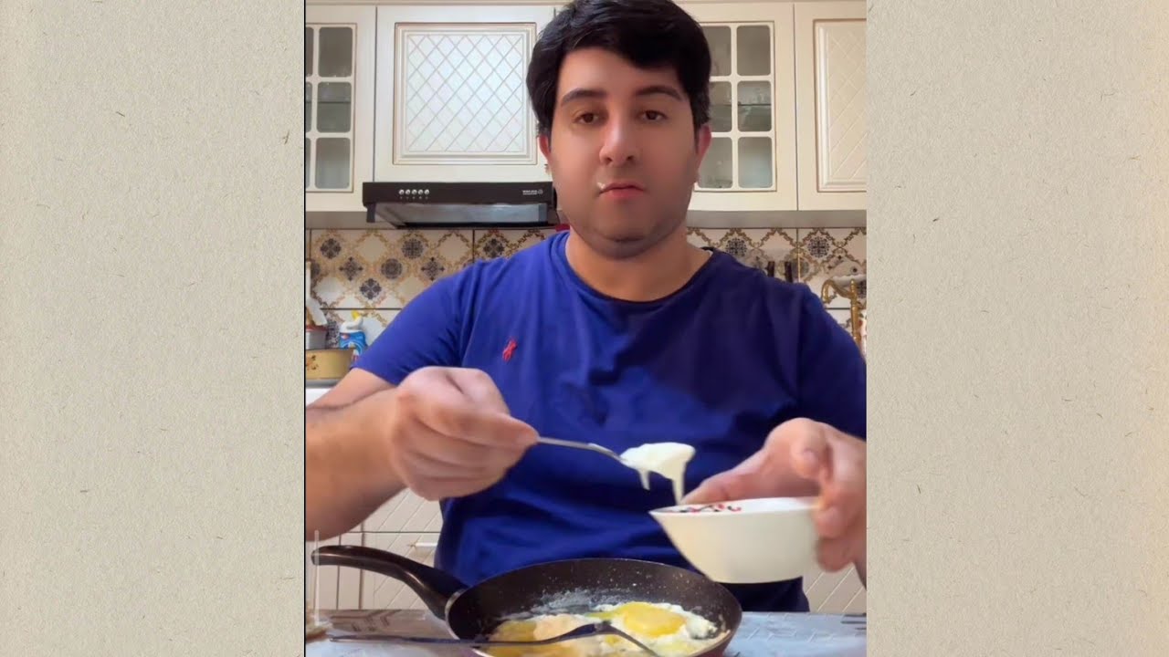 BABOŞ -KARANLIKTA DİK SIÇRIYORUM (BABOS MUKBANG 🥚🥚🍳)