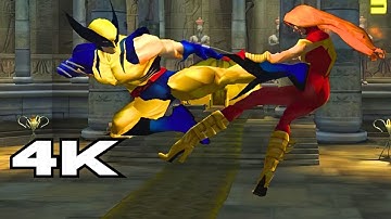 X-Men Next Dimension | Gamecube | 4K 60ᶠᵖˢ UHD🔴 |  Dolphin Gameplay | ROGUE