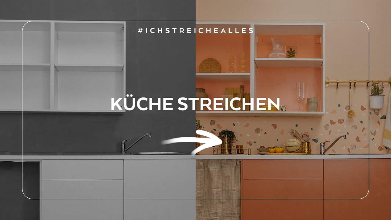 Küche streichen: mit Kreidefarbe & Kreidelack | Anleitung