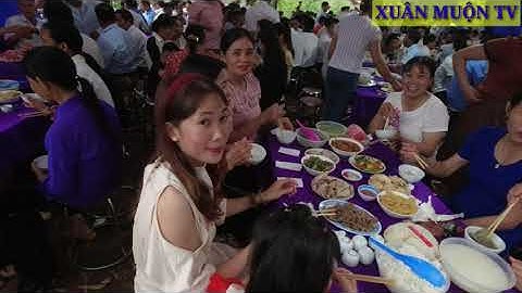 đi ăn cỗ cưới vùng cao phong vân lục ngạn Bắc Giang
