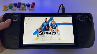 FIFA 23 - Steam Deck gameplay