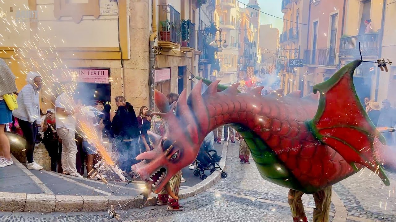 TOT el BESTIARI - L’Anada a Professó amb el Seguici Popular de Tarragona (Festes Santa Tecla 2025)