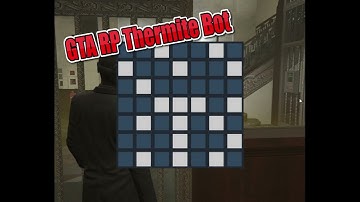 GTA RP Nopixel Thermite Minigame Bot