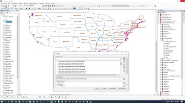 Merge a set of shapefileS in ArcGIS into one unit in one click