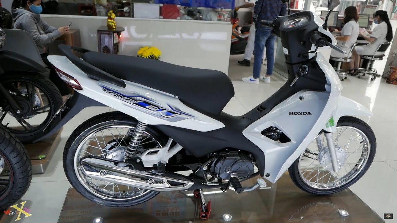 Honda Wave Alpha 110 2021  Trắng Bạc  Walkaround  YouTube