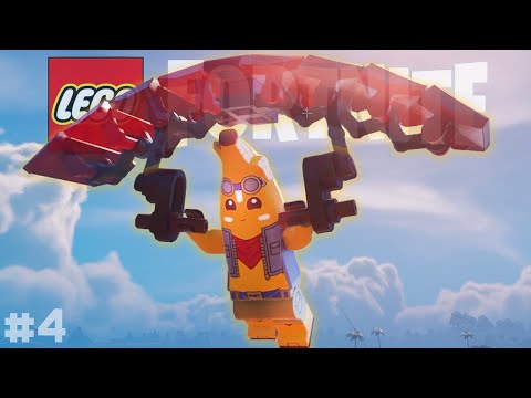 Видео: FINALLY AIRBORNE!! - LEGO Fortnite #4