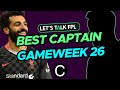 Best FPL Captain Gameweek 26 | Fantasy Premier League Tips 2020/21