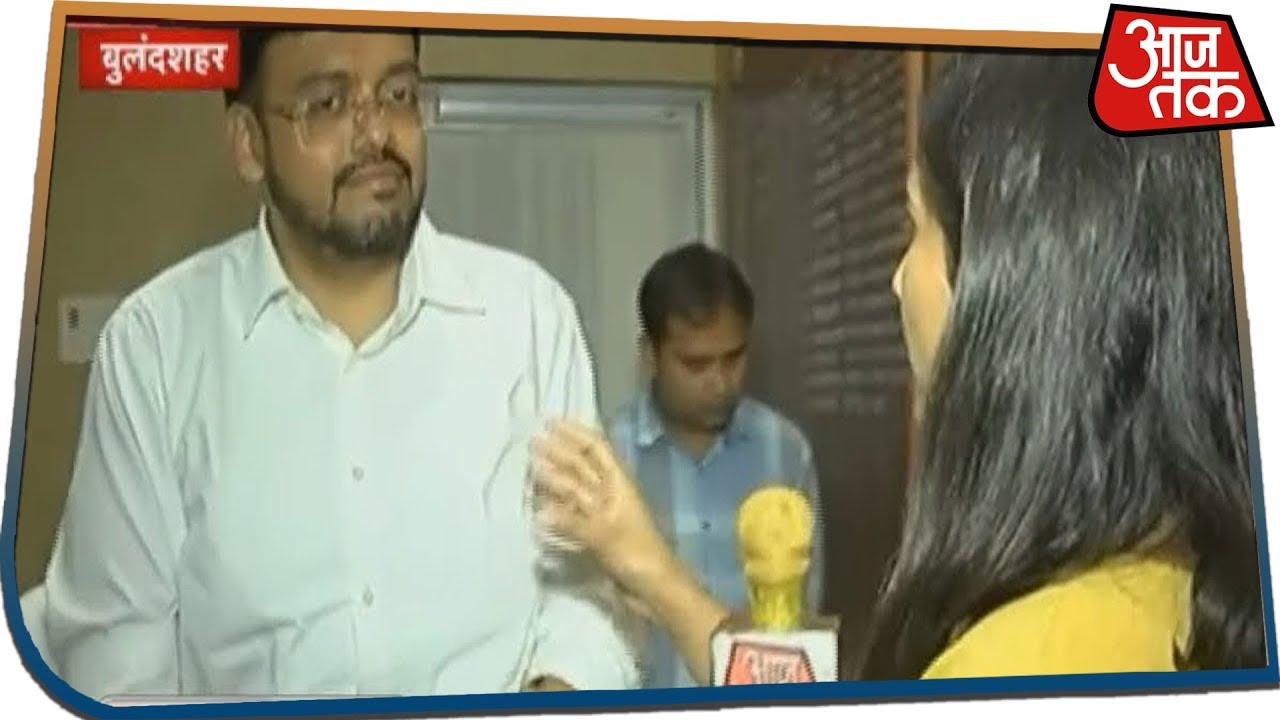 Bulandshahr DM Abhay Singh Explains His Decision To Let Bhola Singh bulandshahr-dm-abhay-singh-explains-his-decision-to-let-bhola-singh