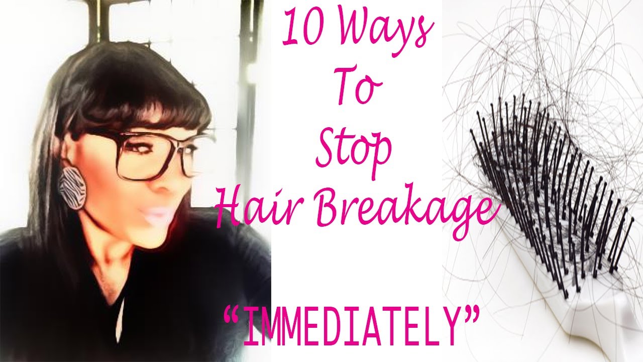 10 Ways To Stop Hair Breakage Immediately Youtube