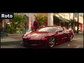 Dwayne Johnson, Chris Evans with car Rotoscopy || Red One movie