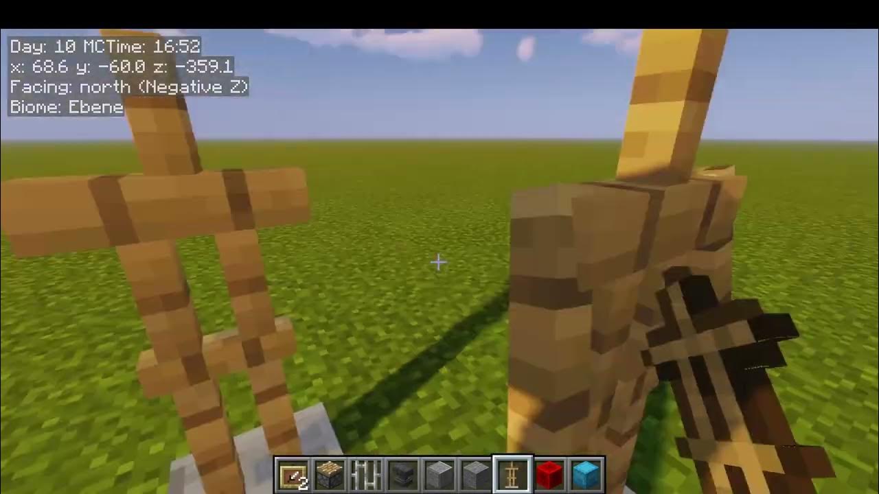 R stungsst nder mit armen minecraft java edition youtube