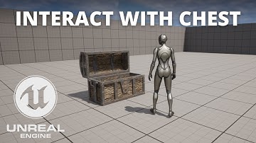 Как взаимодействовать с сундуком в Unreal Engine 5