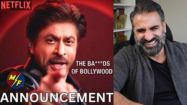 The Ba***ds of Bollywood Title Reveal Reaction | Shah Rukh Khan & Aryan Khan’s Netflix Shocker! 😱🎬