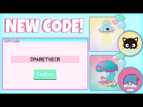 Chococat and Tuxedo Birthday Code & Wishes | Roblox My Hello Kitty Cafe Code 2024 | Riivv3r