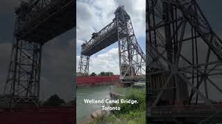 Welland Canal Bridge. Toronto #travling #canada #wellandcanal