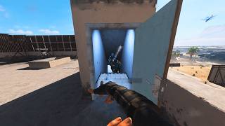 Destroying teams with throwing knives in DMZ