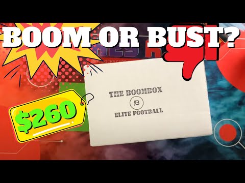 $260 ELITE BOOMBOX FOOTBALL Hobby Packs June 2025