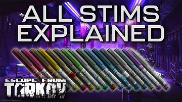EVERY Tarkov Stim Explained - Escape From Tarkov Guide