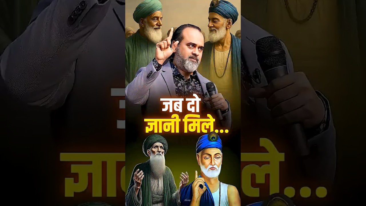 जब दो ज्ञानी मिले ||  आचार्य प्रशांत #acharyaprashant #shorts #buddha