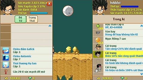 Tặng Nick Ngọc Rồng Cực Vip 10 Tỷ Sức Mạnh