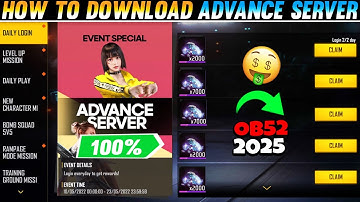 HOW TO DOWNLOAD FREE FIRE ADVANCE SERVER 2025 😱⚡ || FREE FIRE ADVANCE SERVER KAISE DOWNLOAD KAREN!