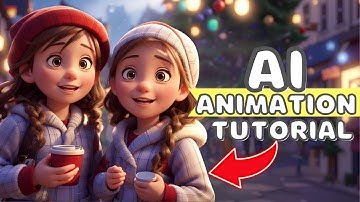 AI Animation FREE & EASY with AI Text to Image/ Video/ Animation Generator - 3D Disney Pixar Style!