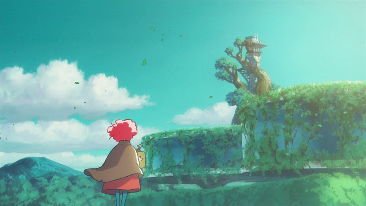 MAPPA Contrail NAMICS brand movie - adegan kakek dan gadis kecil di Niigata