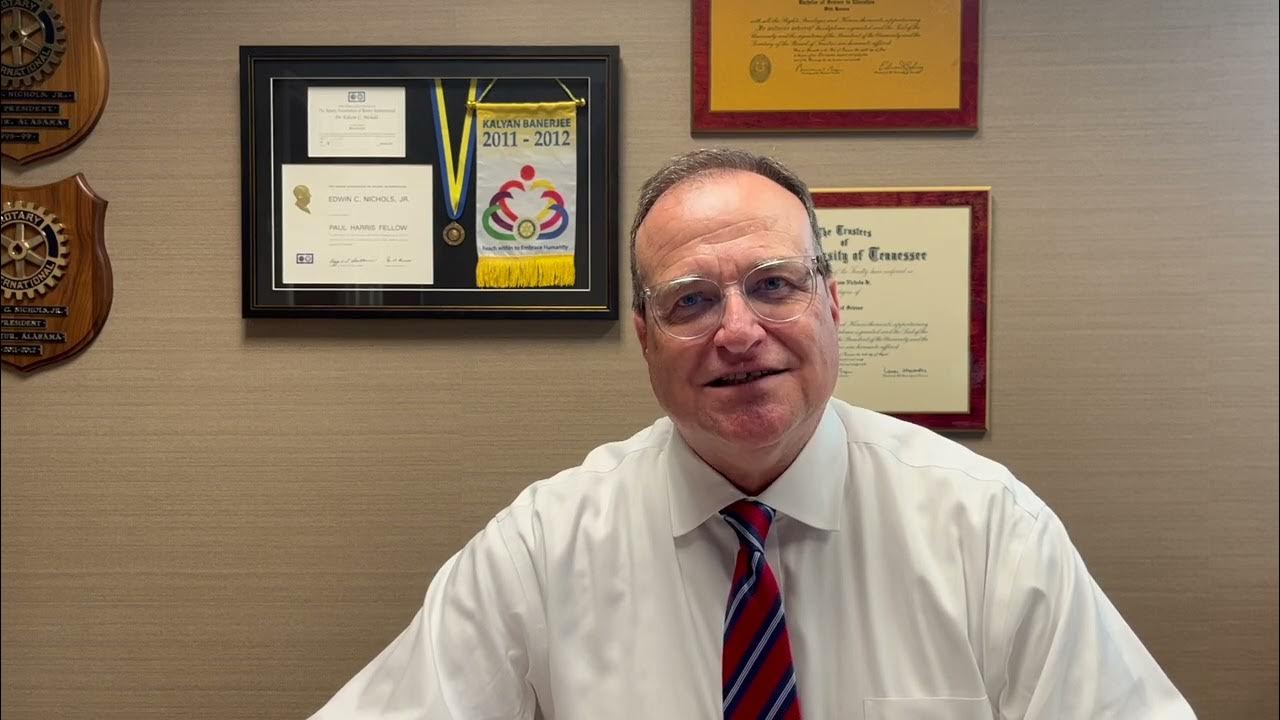 Message to Teachers May 23 Dr. Ed Nichols YouTube