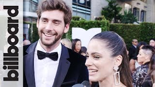 Alvaro Soler & Tini Discuss 'La Cintura' Remix Featuring Flo Rida | Latin AMAs 2018 Resimi