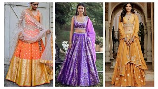 Banarsi Lehenga Designs For a Comfy Yet Royal Look 2023 Wedding Season screenshot 5