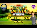 Master playthrough hole 19  mexican valley tournament golf clash guide