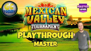 MASTER Playthrough, Hole 1-9 - Mexican Valley Tournament! *Golf Clash Guide*