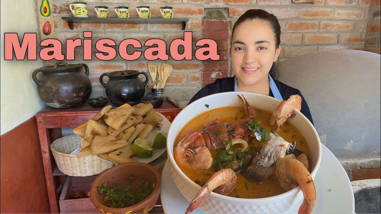 Como hacer MARISCADA fácil y muy SABROSA🦐🦞😋😋